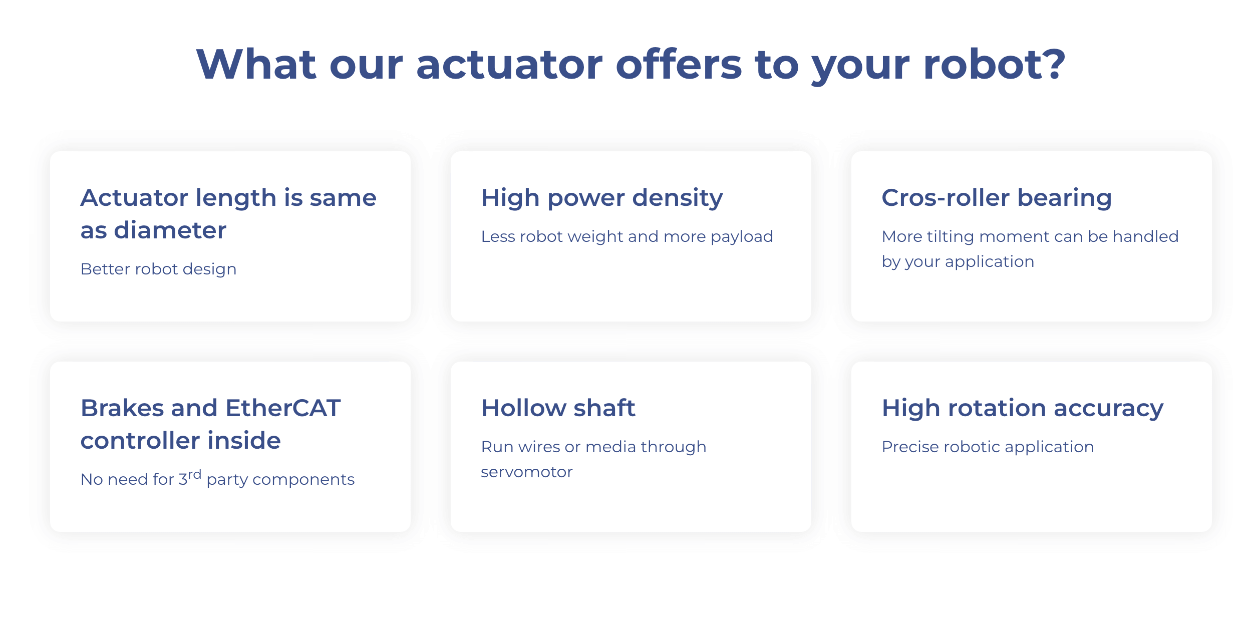 robotic actuator